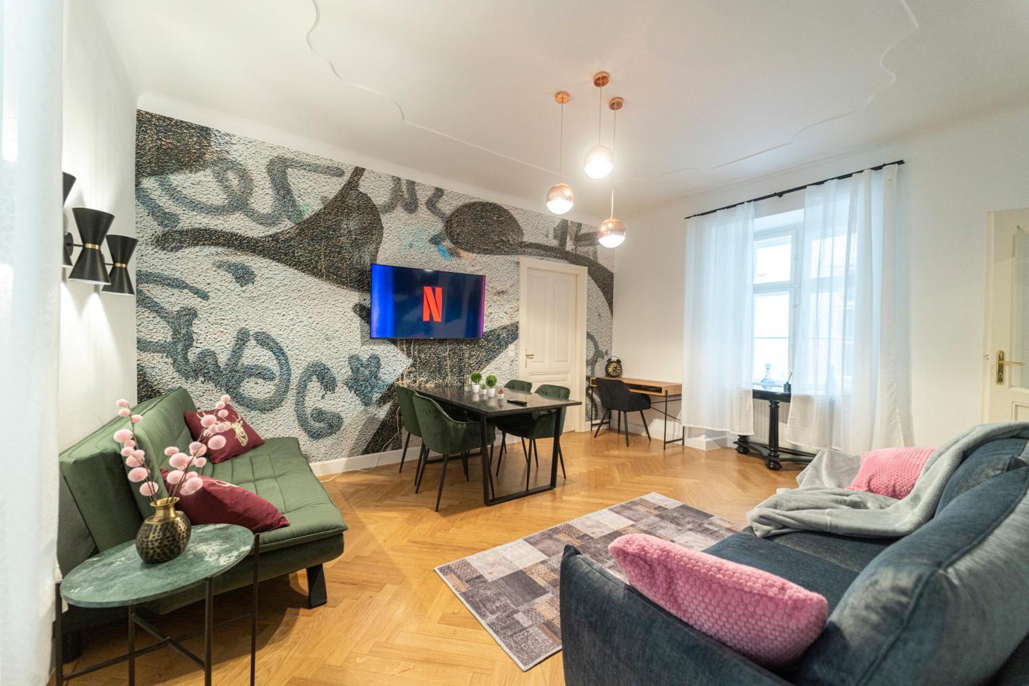 Central Stephansdom Apartment I Netflix I Self Check In Wina Bagian luar foto